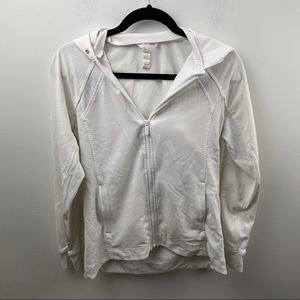 lululemon get ready jacket full zip white